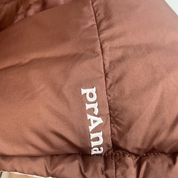 Prana Reversible Down/Feather Puffer Hooded Women Size XL - Picture 9 of 12